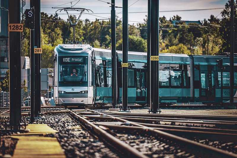 The Jokeri Light Rail is a 25-kilometre-long light rail line connecting Helsinki with Espoo