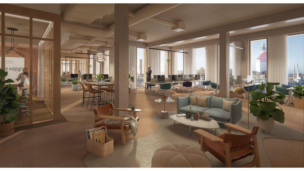 Vision imagery for the office at Grand Central in Gothenburg.