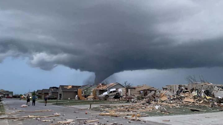 Andover, KS tornado, 2022