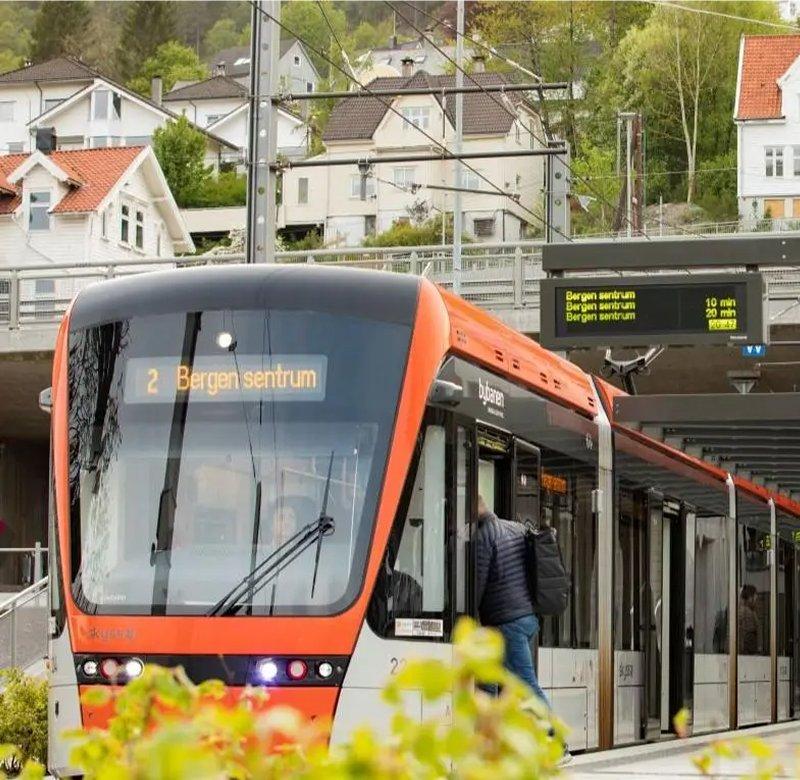 Bergen Light Rail Extension for Low-Carbon Mobility