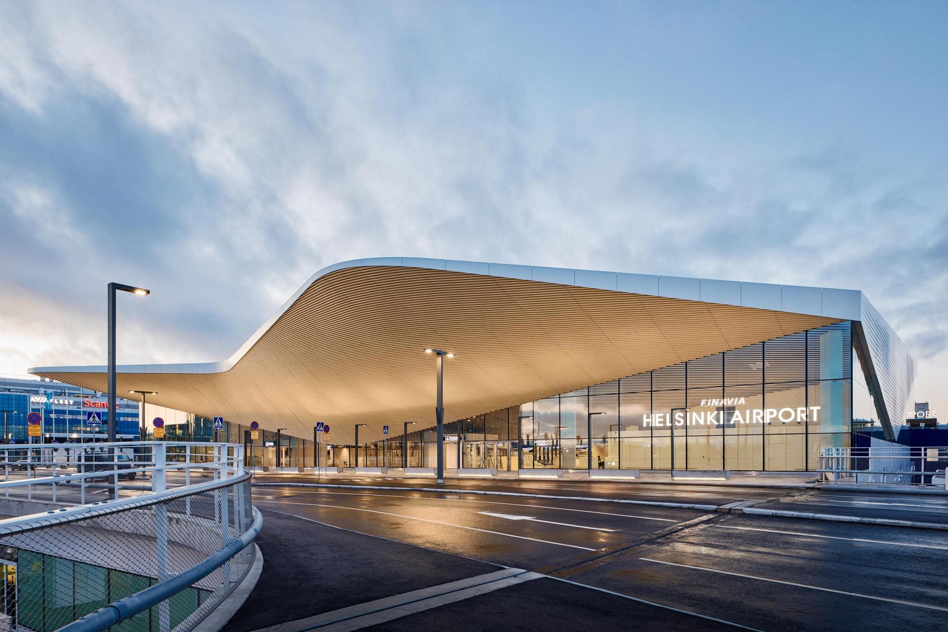 The Helsinki Airport development programme includes for example an impressive new terminal 2 with arrival and departure halls, new public transport arrangements and an extended Schengen gate area.  Ramboll is the main construction engineer for the project and is responsible for the structural design, design of infrastructure, geotechnical, heating, water, ventilation, cooling, electrical, automation and traffic planning. Helsinki Airport Terminal 2 Expansion, Vantaa, Finland