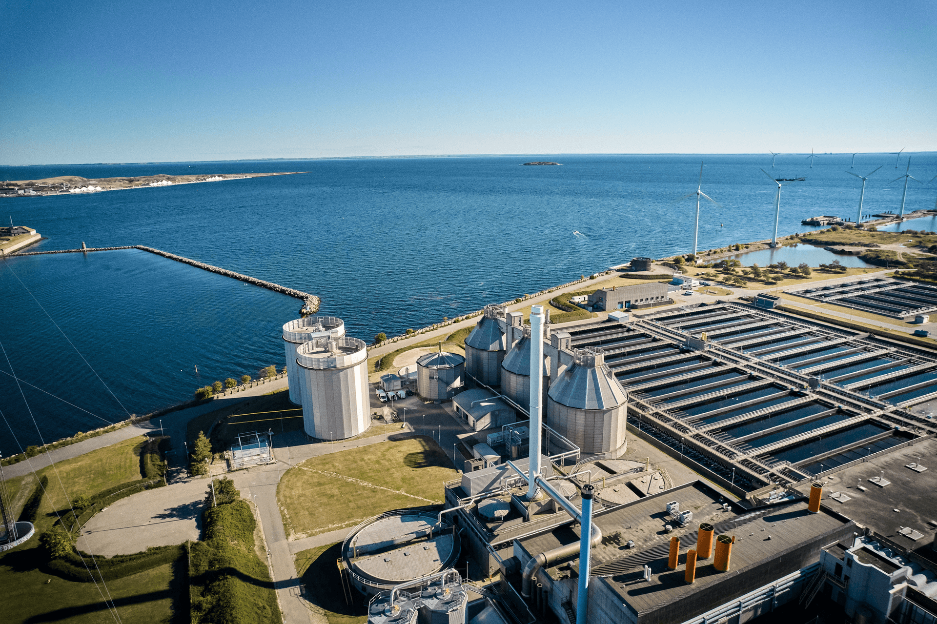 Digesters in Lynetten project