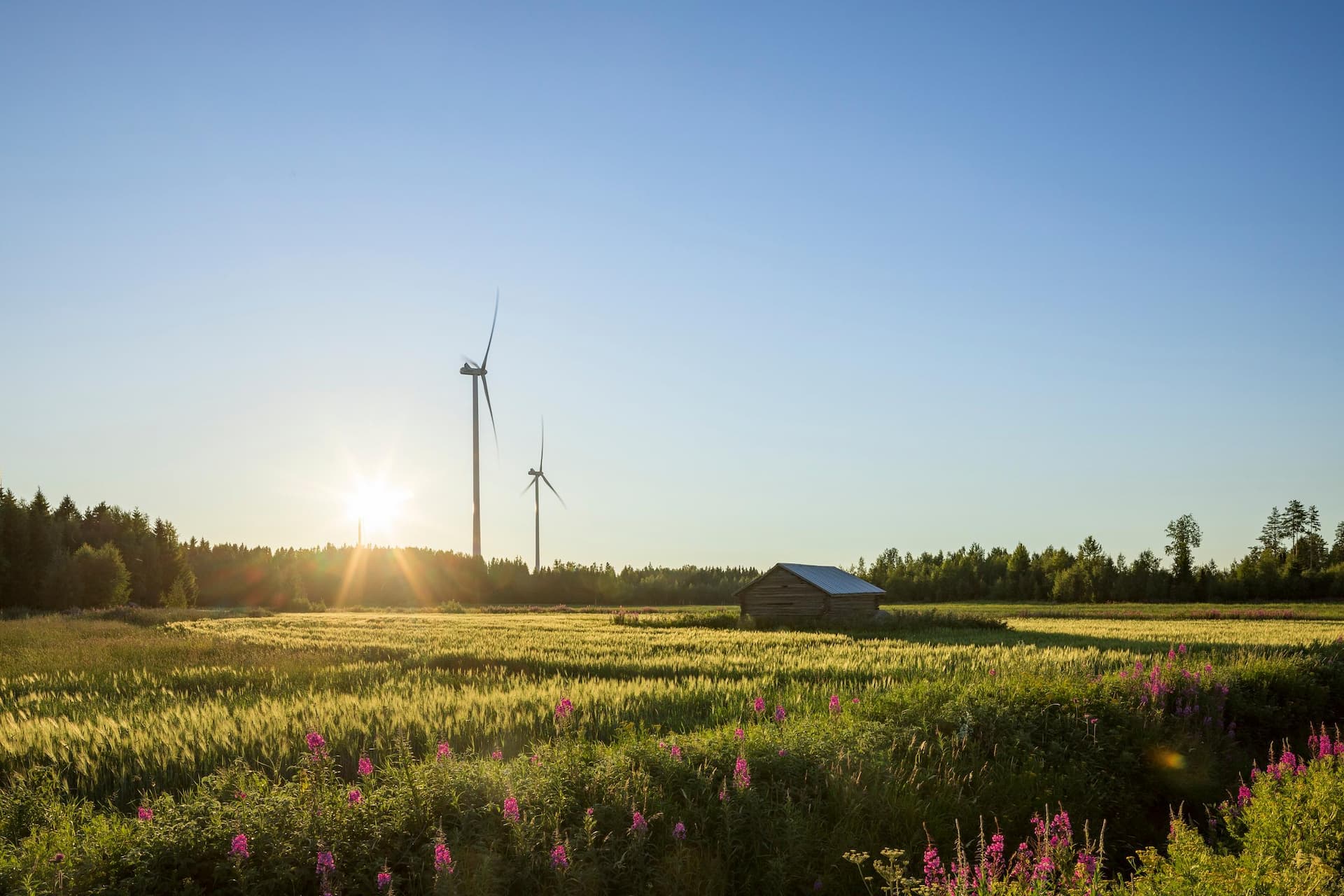 Wind Farm in Vähäkyrö