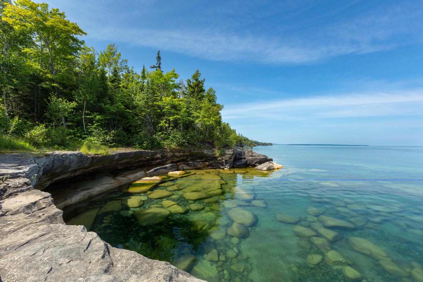 Great Lakes shoreline, NY